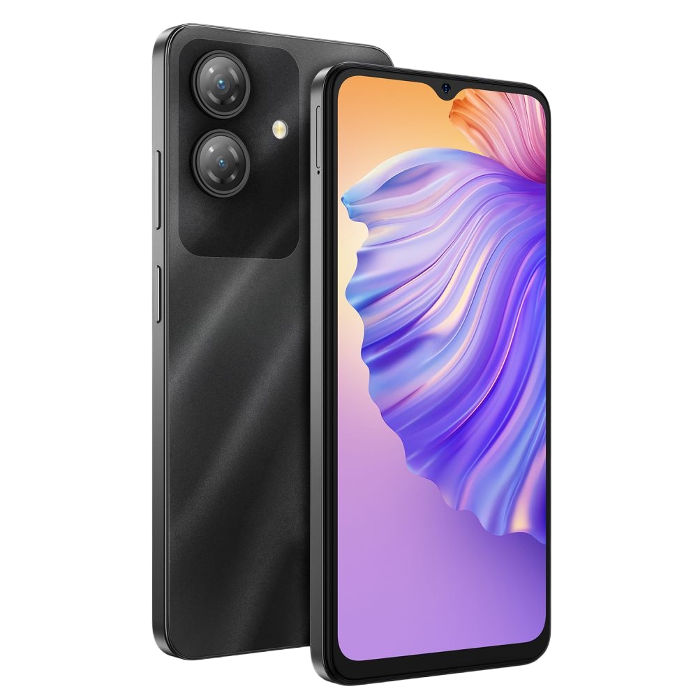 Telefon mobil Ulefone Note 21, Dual SIM, 4G, 6.56-inch 90Hz, Octa-Core, 8GB RAM (4GB + 4GB ext), 128GB, 13MP, Senzor Amprenta, 5000mAh, Android 14, Starlight Black