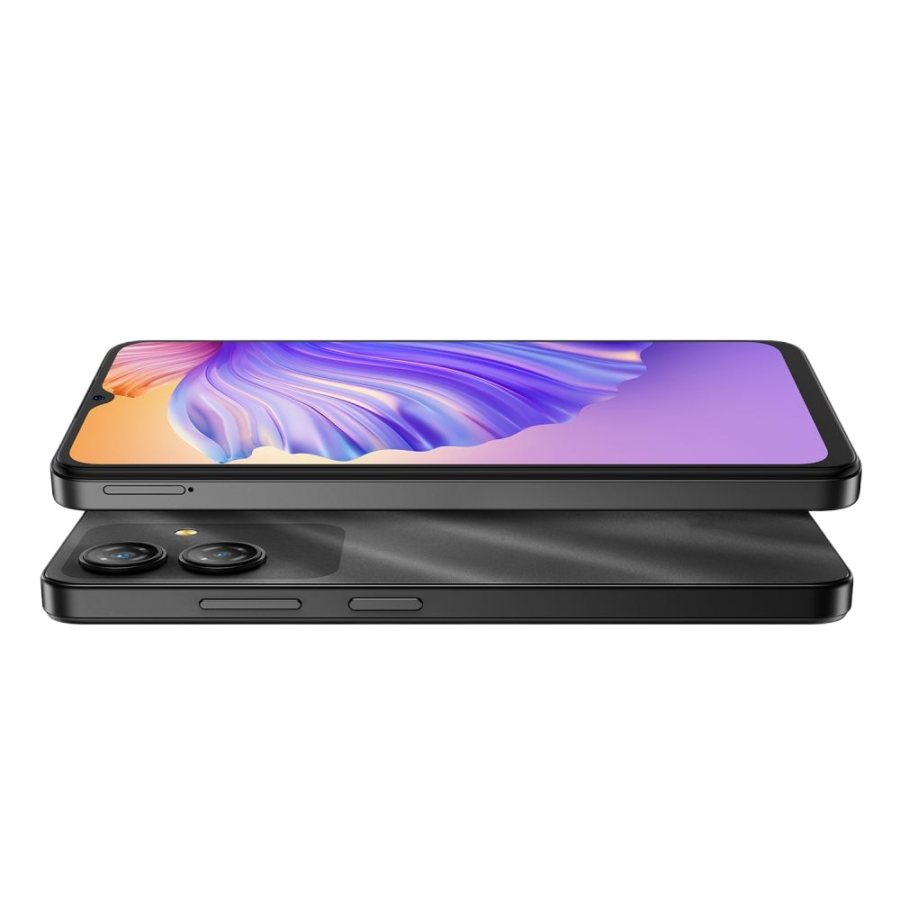 Telefon mobil Ulefone Note 21, Dual SIM, 4G, 6.56-inch 90Hz, Octa-Core, 8GB RAM (4GB + 4GB ext), 128GB, 13MP, Senzor Amprenta, 5000mAh, Android 14, Starlight Black