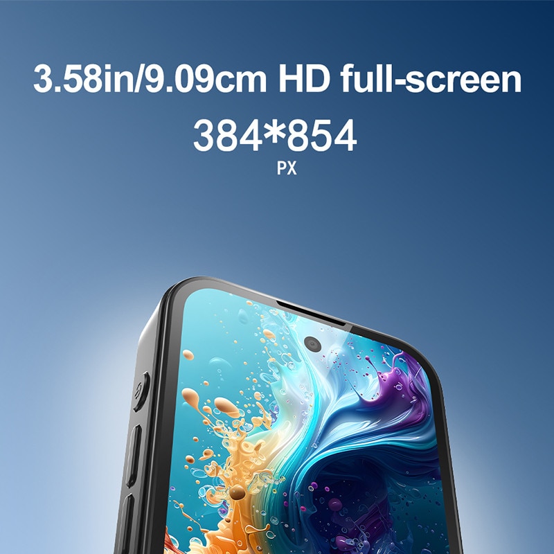 SOYES Q333 Mini telefon inteligent 4GB RAM 64GB ROM 3.58 Inch Retea 4G Roz