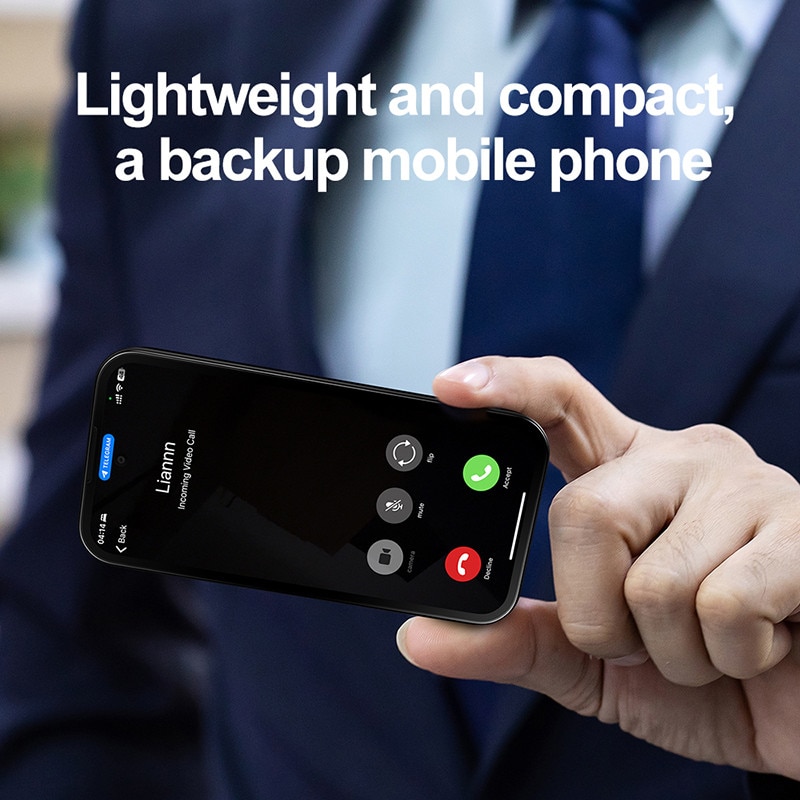 SOYES Q333 Mini telefon inteligent 4GB RAM 64GB ROM 3.58 Inch Retea 4G Roz