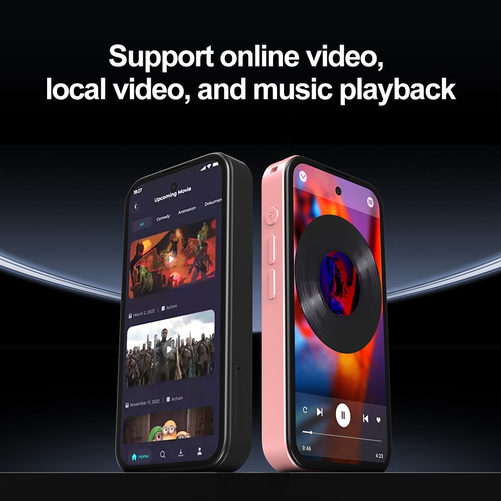 SOYES Q333 Mini telefon inteligent 4GB RAM 64GB ROM 3.58 Inch Retea 4G Roz