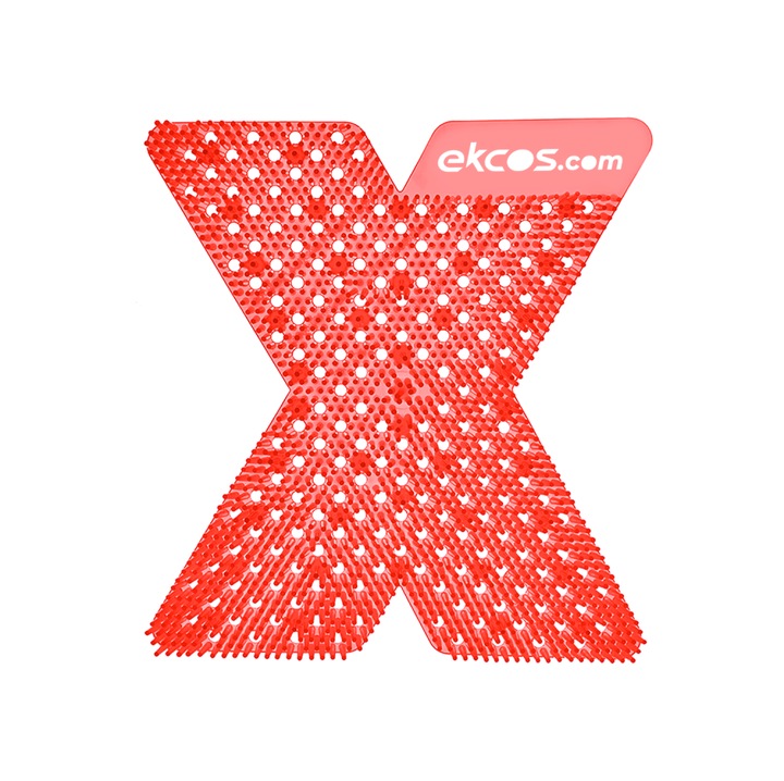 Sita pisoar Ekcos Xcreen HD, parfum 60 zile, roșu/melonz