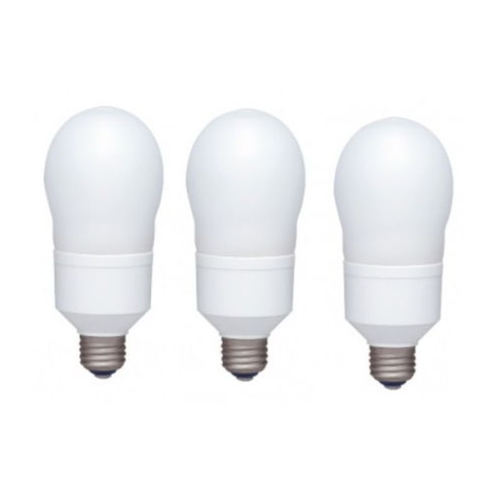 Set 3 becuri economice Panasonic EFA18E65HD-3, 18W