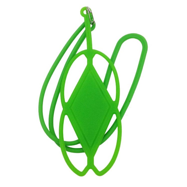 Snur pentru telefon, Silicon, Universal, Verde