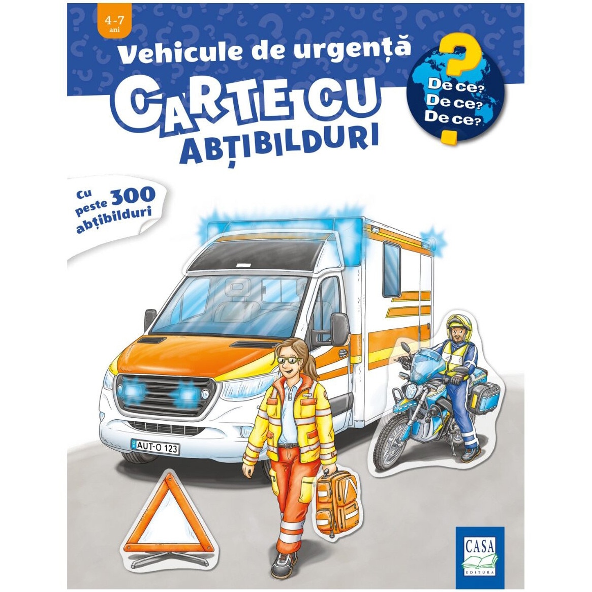 Vehicule de urgenta - Carte cu abtibilduri, Oliver Kockmann