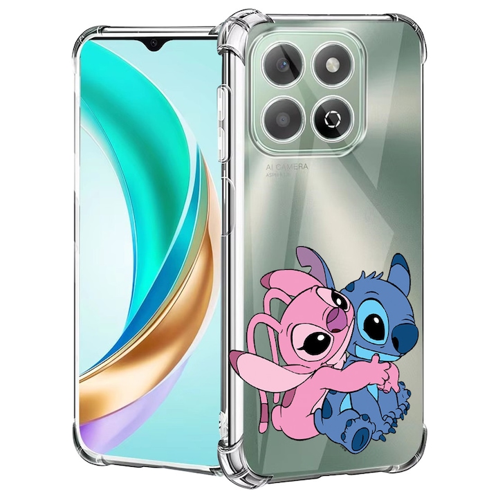 BestCase® Husa pentru Honor X7d / 400 Smart cu Design Angel Hugging Stitch, Anti Shock, Reinforced 4 Corners, 2078524 AS 1842