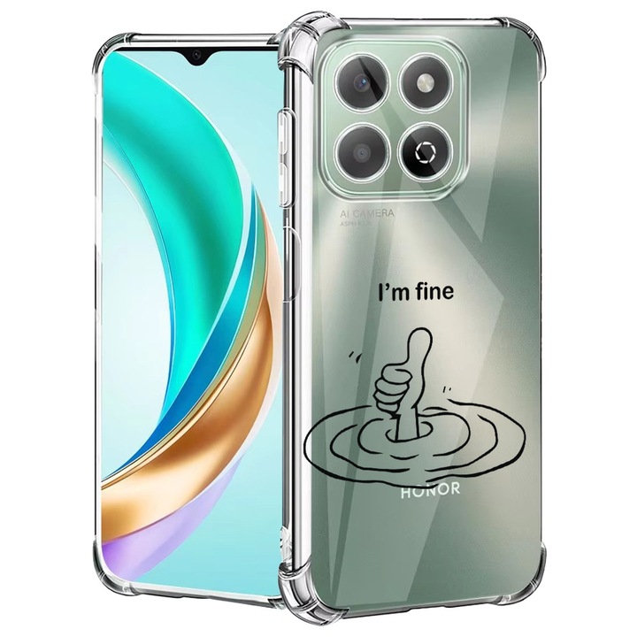 BestCase® Husa Anti Shock Pentru Honor Magic6 Lite, I'm Fine, 1745009 AS 1867