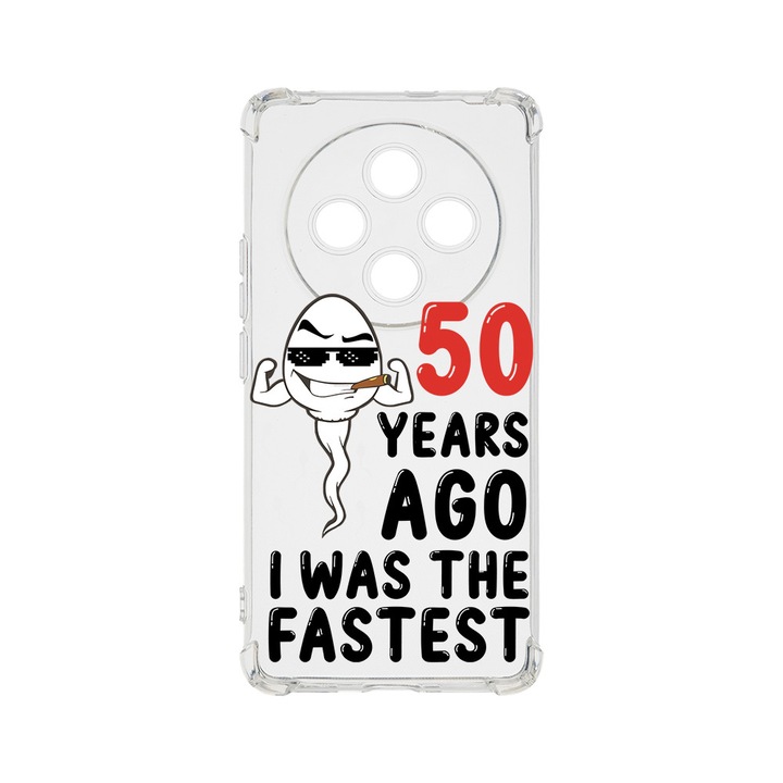 BestCase® Husa Anti Shock Pentru Oppo Reno12 F 5G / Reno12 FS 5G, 50 Years ago I Was the fastes, 1913370 AS 1902