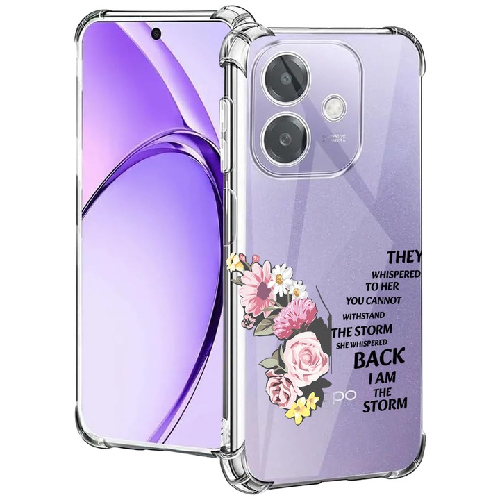 BestCase® Husa Anti Shock Pentru OPPO A40 / A40M, Eu Sunt Furtuna, 1946018 AS 1848