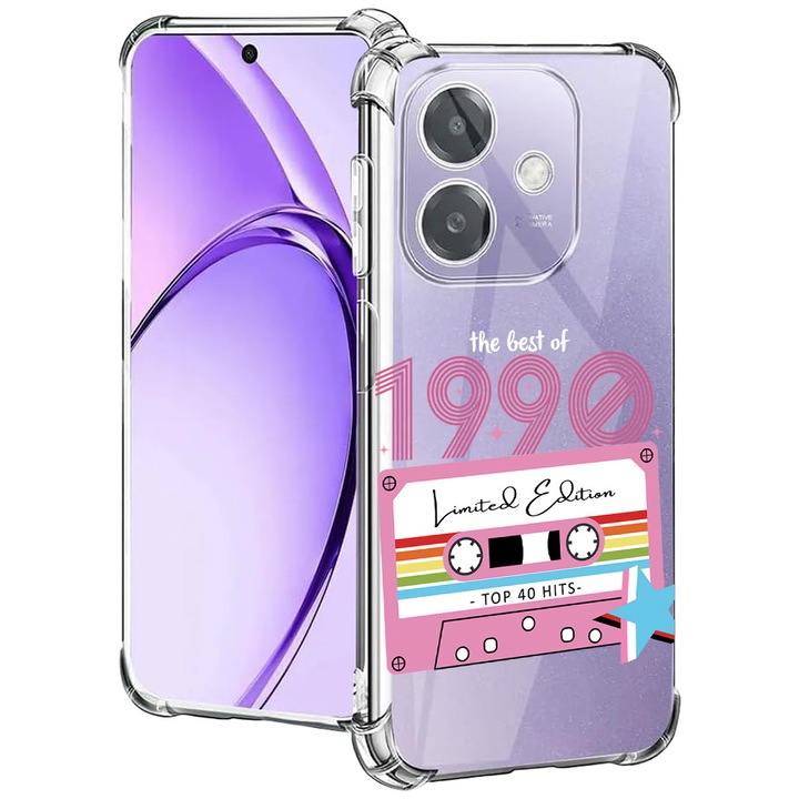 BestCase® Husa Anti Shock Pentru OPPO A40 / A40M, Limited Edition - Best Of 1990 - Girl Style, 1946018 AS 1944