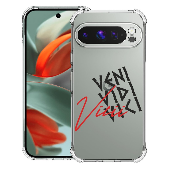 BestCase® Husa Anti Shock Pentru Google Pixel 9 Pro XL, Veni Vidi Vici, 1946015 AS 1891