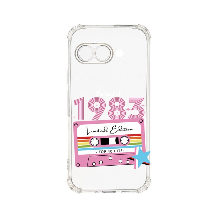 BestCase® Husa Anti Shock Pentru Google Pixel 9a, Limited Edition - Best Of 1983 - Girl Style, 1925008 AS 1937