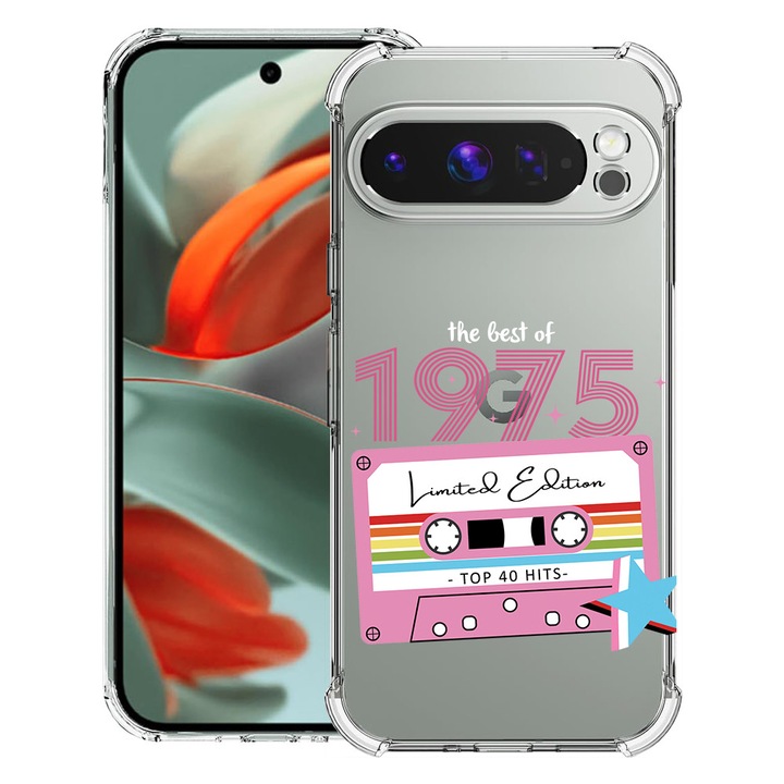 BestCase® Husa Anti Shock Pentru Google Pixel 9 Pro XL, Limited Edition - Best Of 1975 - Girl Style, 1946015 AS 1929