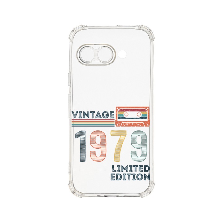 BestCase® Husa Anti Shock Pentru Google Pixel 9, Limited Edition 1979 - Vintage Tape, 1828621 AS 1975