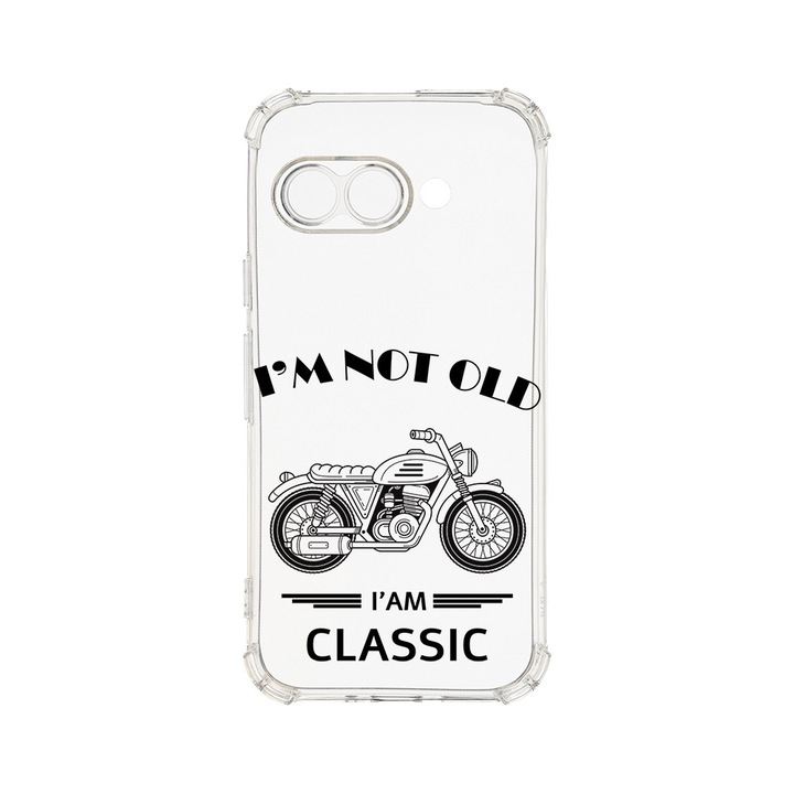 BestCase® Husa Anti Shock Pentru Google Pixel 9a, I'm Not Old I'm Classic, 1925008 AS 1866