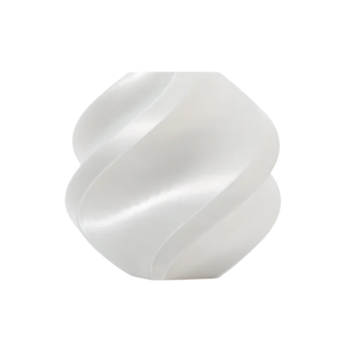 Rezerva filament, PLA Silk+, 1.75 mm, White, Bambu Lab