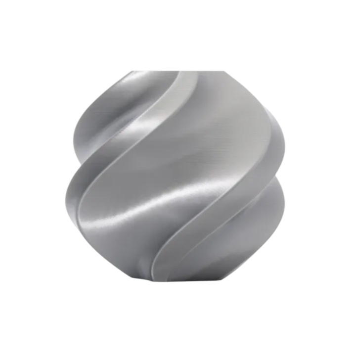 Ролка с филамент, PLA Silk+, 1.75 мм, сребрист, Bambu Lab