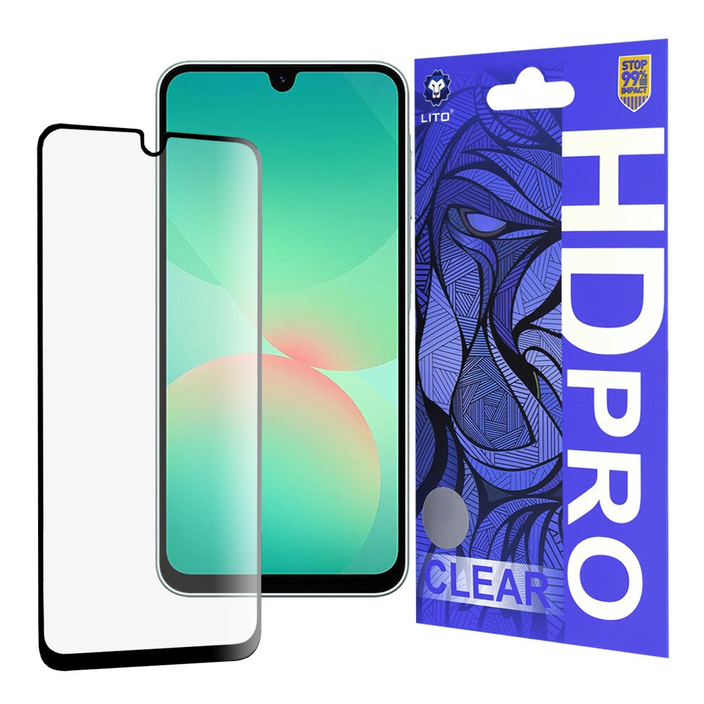Folie pentru Samsung Galaxy A26 5G - Lito HD Pro Clear - Black