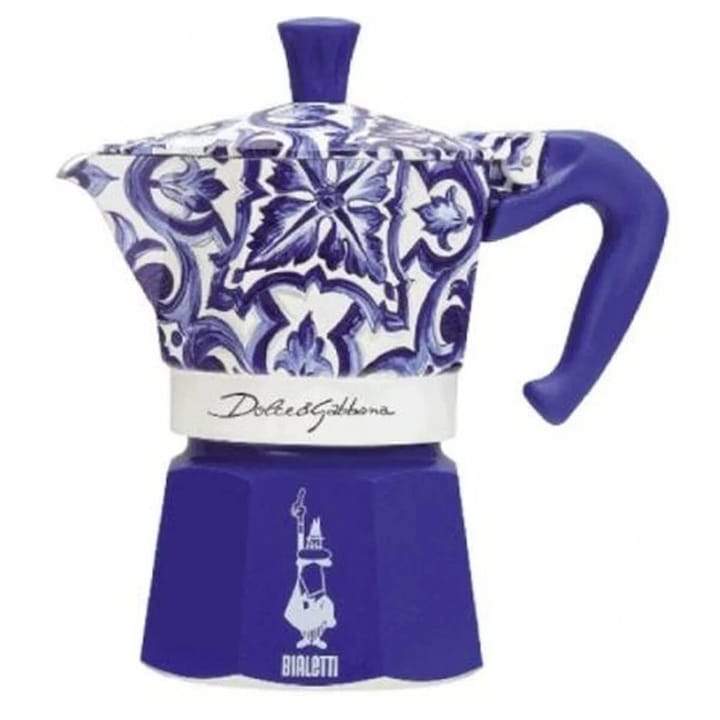 Bialetti olasz kávéfőző MOKA D&G BLU MEDIT. 6T Kék, Alumínium, 6 csészés