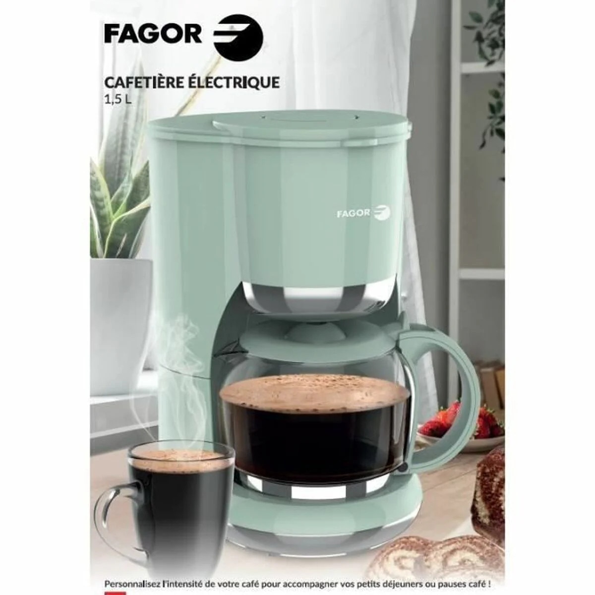 Cafetiera cu Filtru Fagor FG1560 1,5 L 12 Hrníčky