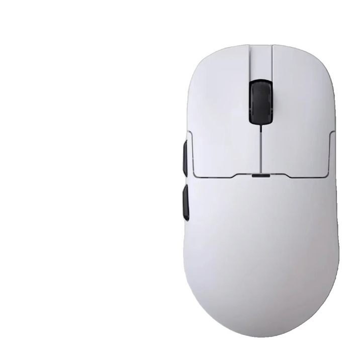 Безжична мишка, 42000 DPI, USB-C и Bluetooth свързаност, бяла, 56 г