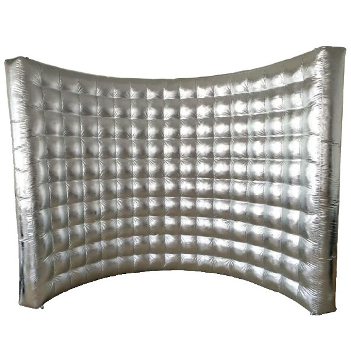 Cabina foto gonflabila, 10ft-3X2.4m, design spatios, utilizare versatila, argintiu