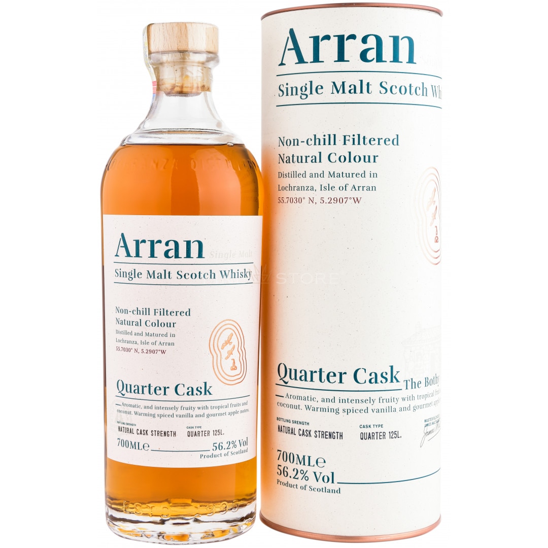 Whisky Arran Quarter Cask, 56.2%, 0.7l - eMAG.ro