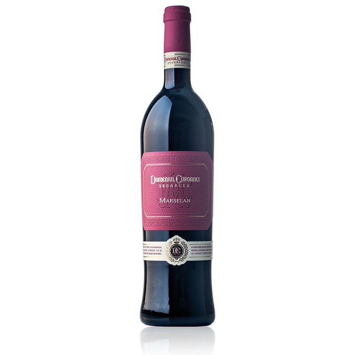 Vin Rosu Domeniul Coroanei Segarcea Marselan, sec, 0.75l