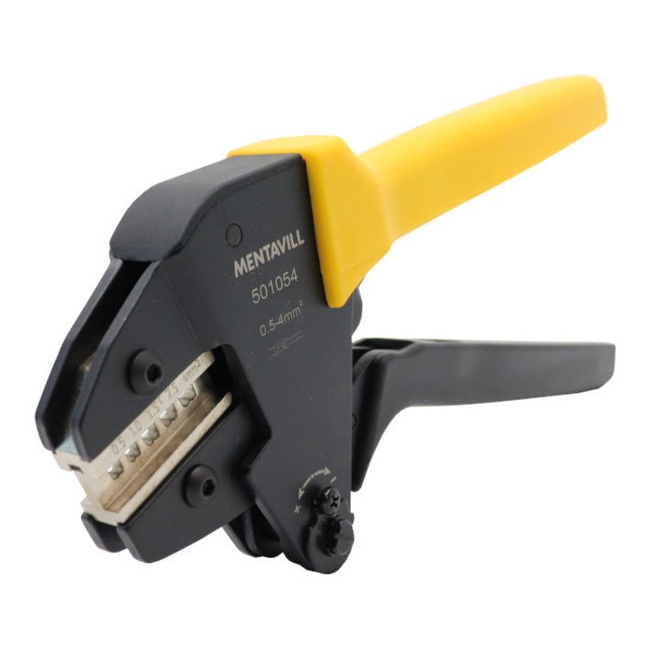 Cleste sertizat papuci electrici, dimensiuni papuci 0.5-4 mmp, Mentavill