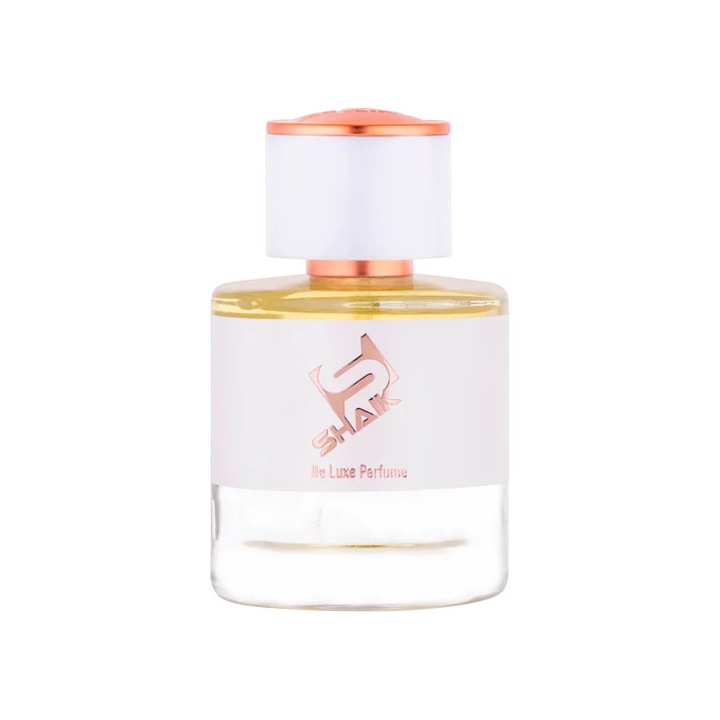 Apa de Parfum Shaik DeLuxe Le Scandal pentru Femei, 50 ml, note de iasomie, caramel sarat