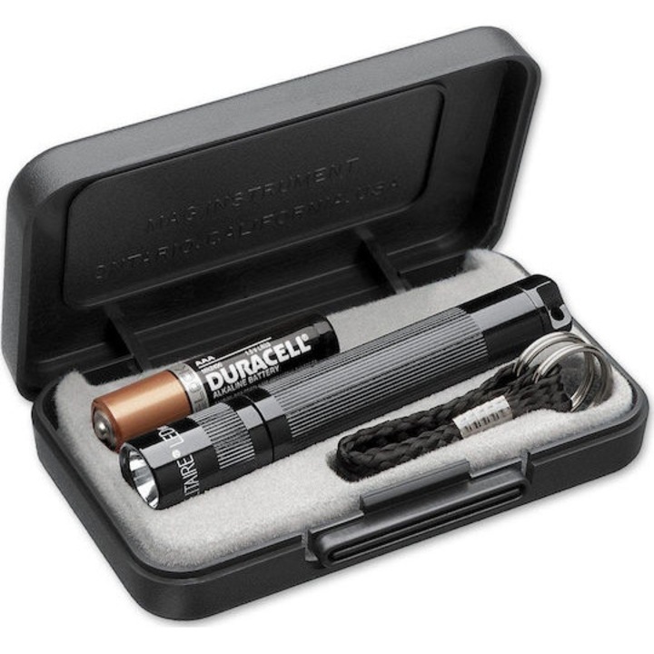 Фенер Maglite Solitaire AAA LED 47lm, черен, ключодържател