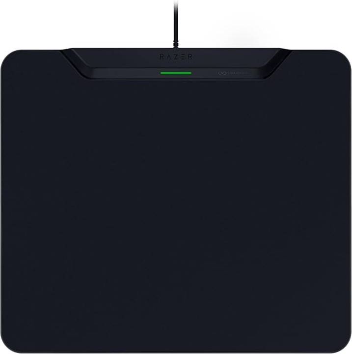 Mousepad Razer HyperFlux V2, sistem de încărcare wireless, indicator LED, negru