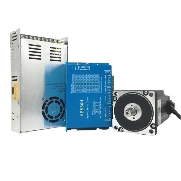 Motor pas cu pas in bucla inchisa, cuplu ridicat, sursa de alimentare fiabila, sursa de alimentare de 12 Nm