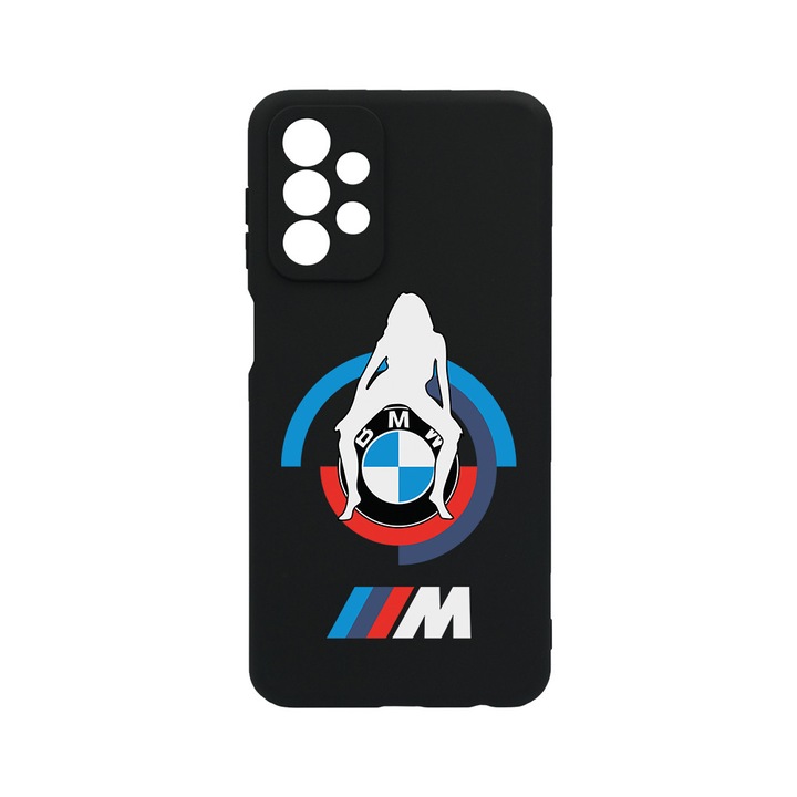 Силиконов калъф BestCase за Samsung Galaxy A52 / A52s, BMW M Power, Slim SIlicon 0.8MM, Camera Protection, Black, 1695862 B 1843