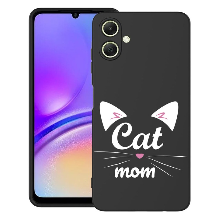 BestCase® Samsung Galaxy A07 szilikon tok, ultra vékony, Cat Mom design, 2043680 B 1850