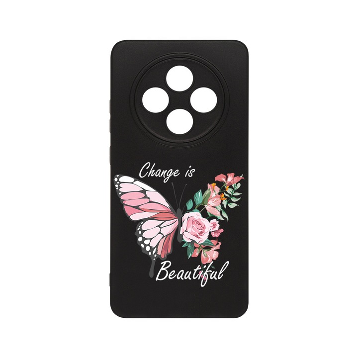 BestCase® Husa Slim Silicon pentru Xiaomi Redmi 14C / Redmi A4 / Poco C75, Change is Beutiful, 2022874 B 1853