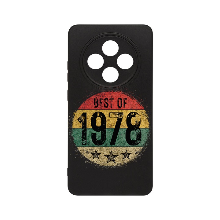 BestCase® Husa Slim Silicon pentru Xiaomi Redmi 14C / Redmi A4 / Poco C75, Best Of 1978, 2022874 B 1911