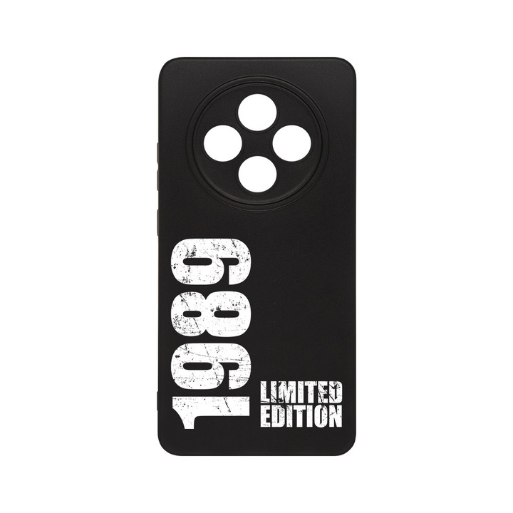 BestCase® Husa Slim Silicon pentru Xiaomi Redmi 14C / Redmi A4 / Poco C75, Limited Edition 1989, 2022874 B 1964