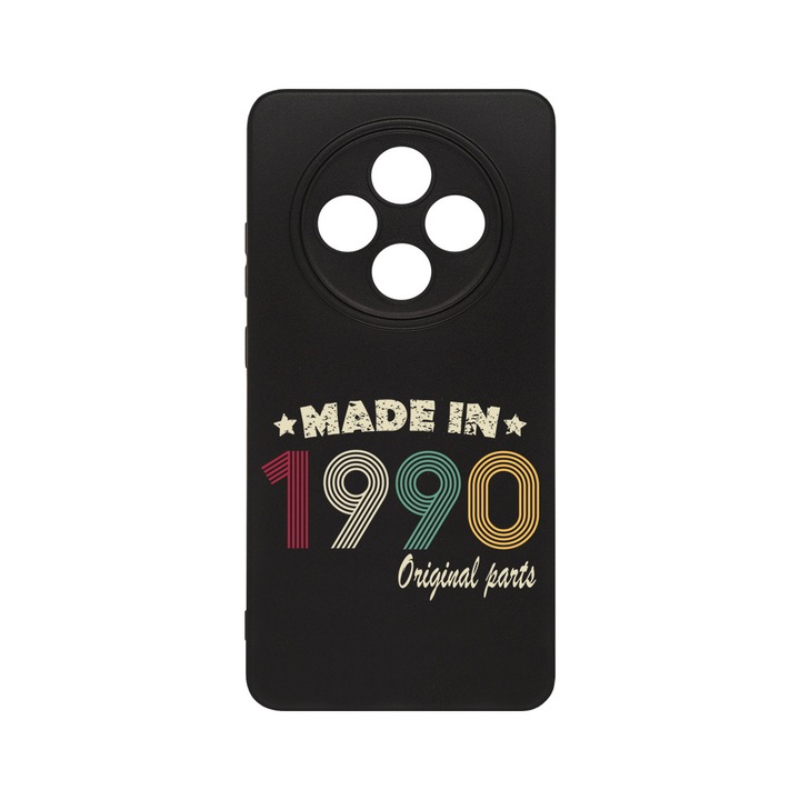 BestCase® Husa Slim Silicon pentru Xiaomi Redmi 14C / Redmi A4 / Poco C75, Original Parts - Made In 1990, 2022874 B 2007