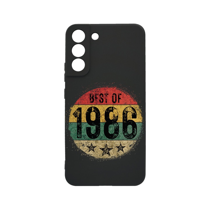 BestCase® Husa Slim Silicon pentru Samsung Galaxy S22, Best Of 1986, 2019369 B 1919