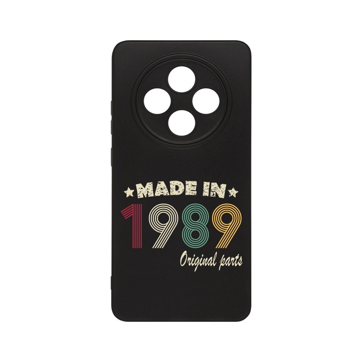 BestCase® Husa Slim Silicon pentru Xiaomi Redmi 14C / Redmi A4 / Poco C75, Original Parts - Made In 1989, 2022874 B 2006