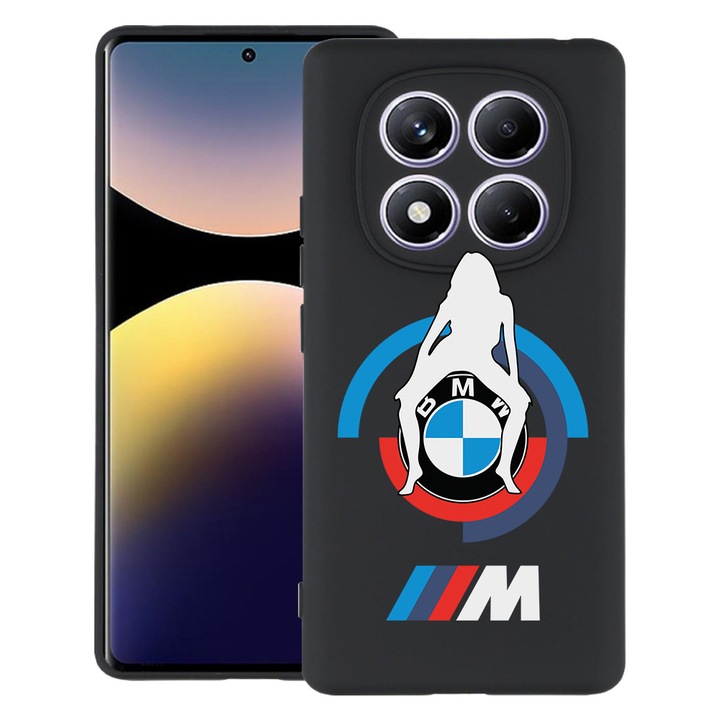 BestCase® Husa Slim Silicon pentru Xiaomi Redmi Note 14 Pro Plus, BMW M Power, 2022876 B 1843