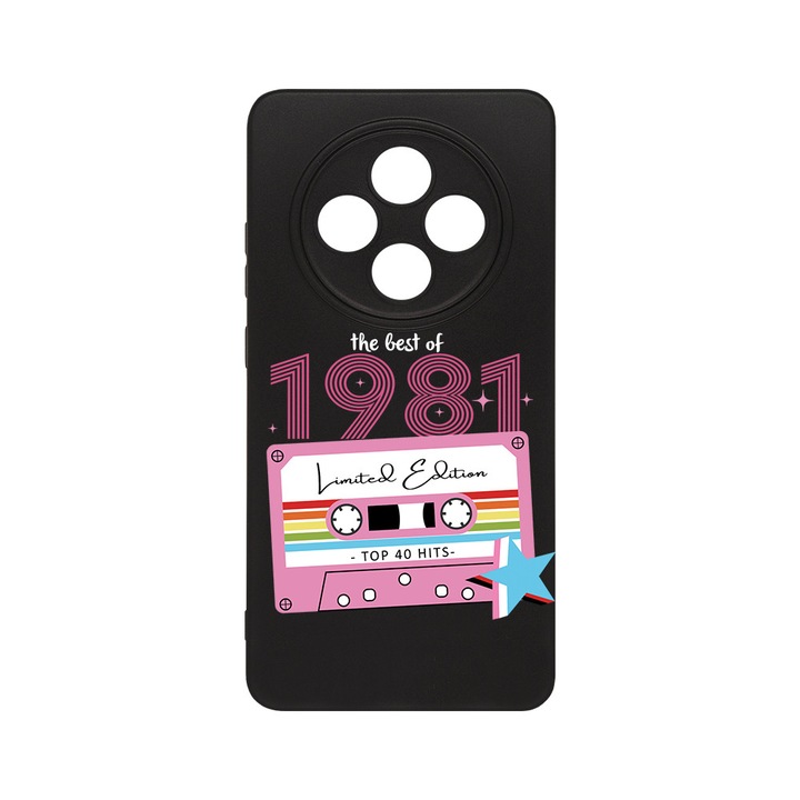 BestCase® Husa Slim Silicon pentru Xiaomi Redmi 14C / Redmi A4 / Poco C75, Limited Edition - Best Of 1981 - Girl Style, 2022874 B 1935