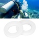 Set 2 bucati garnituri PTFE pentru supapa cilindrului de scufundare, rezistente la coroziune, usor de instalat