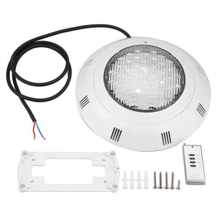 RGB LED подводна светлина 30W многоцветна с дистанционно управление 30x30см