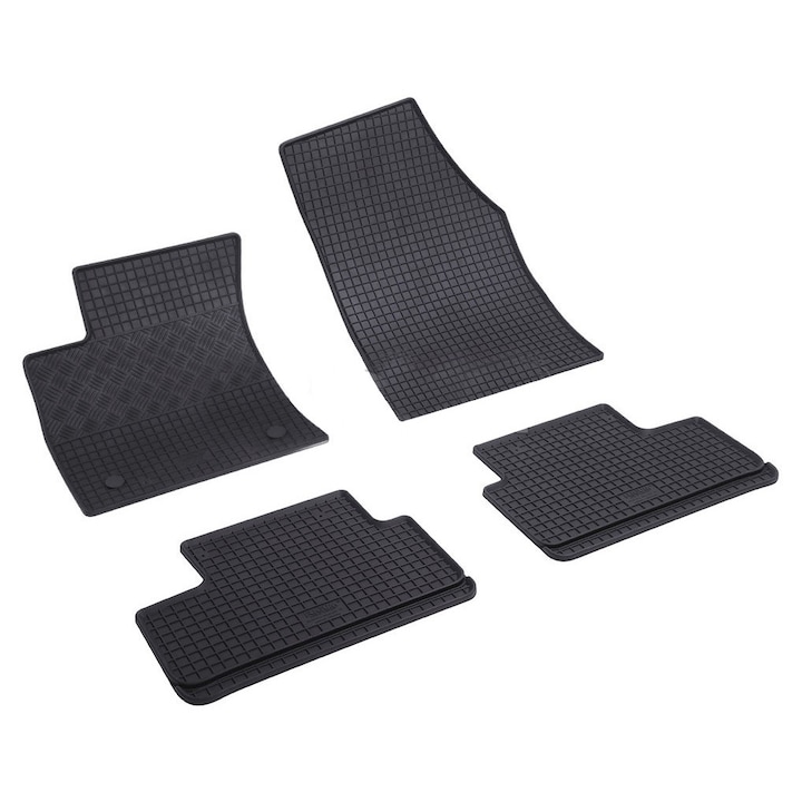 Set 4 covorase Renault Megane 2016-prezent, din cauciuc 100%, compatibile cu autoturismul RENAULT Megane