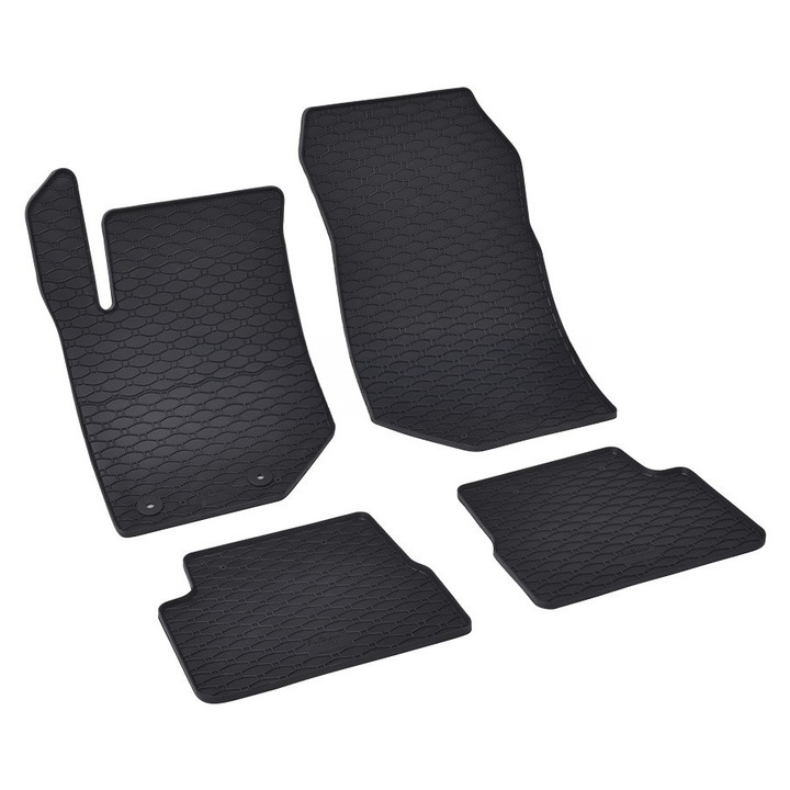 Set 4 covorase Jeep Avenger 2023-prezent, din cauciuc 100%, compatibile cu autoturismul JEEP Avenger