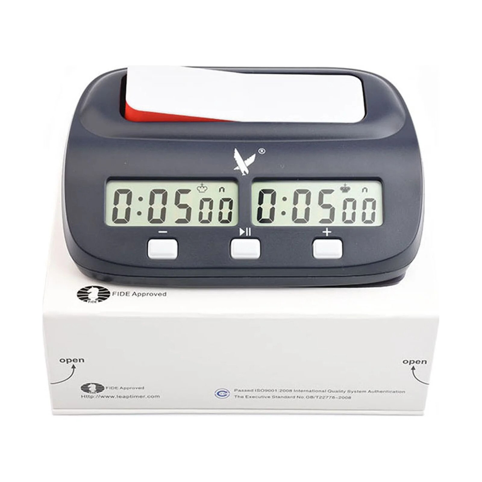 Ceas digital de sah KK9908, aprobat FIDE, 37 setari pre-programate ...