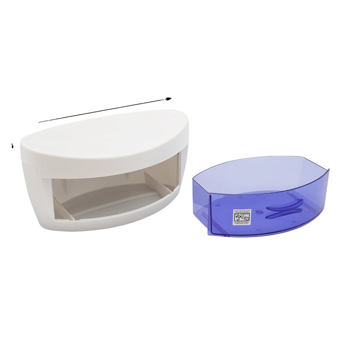 Sterilizator unghii, SM-504B, alb, 31x18.5x16cm, design portabil