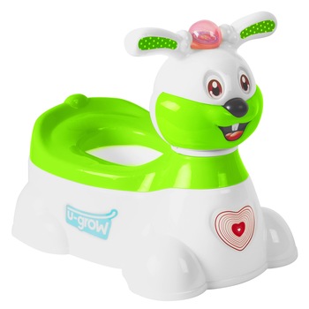 Olita muzicala U-Grow U8871-G Iepuras, Verde Olita muzicala U-Grow U8871-G Iepuras, Verde